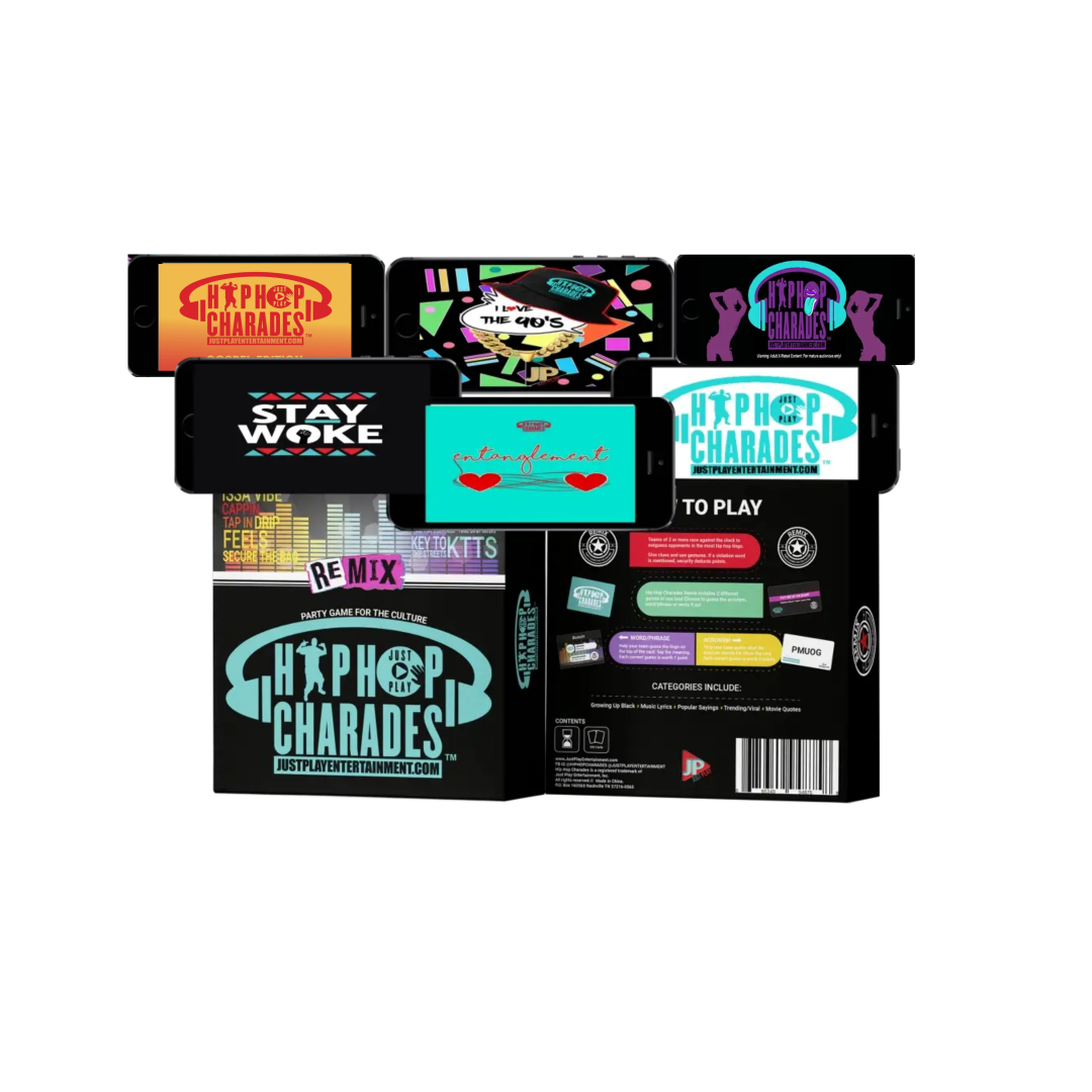 Hip Hop Charades Game & Digital Bundle