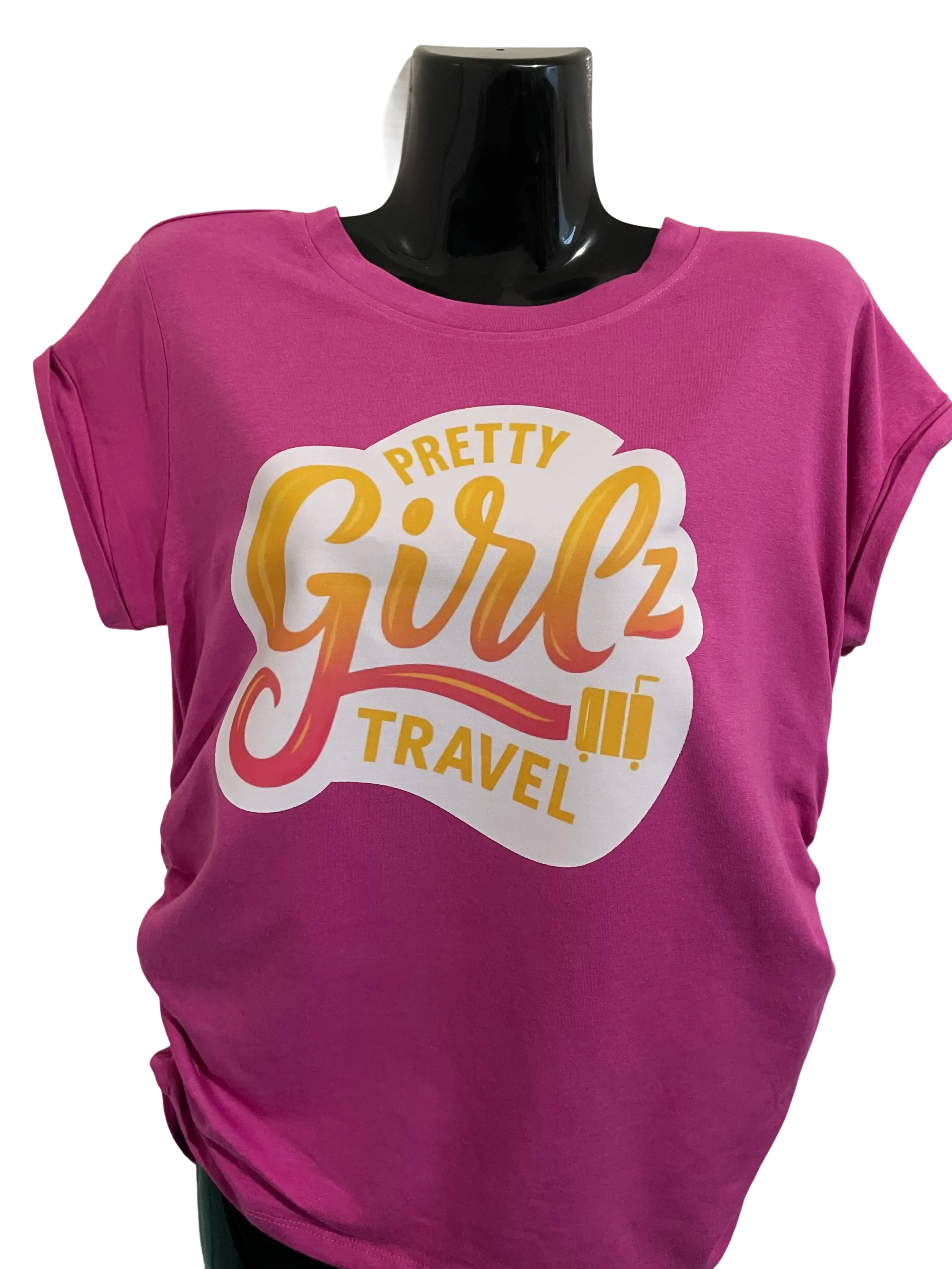 Pretty Girlz Fuchsia Ruched Shirt