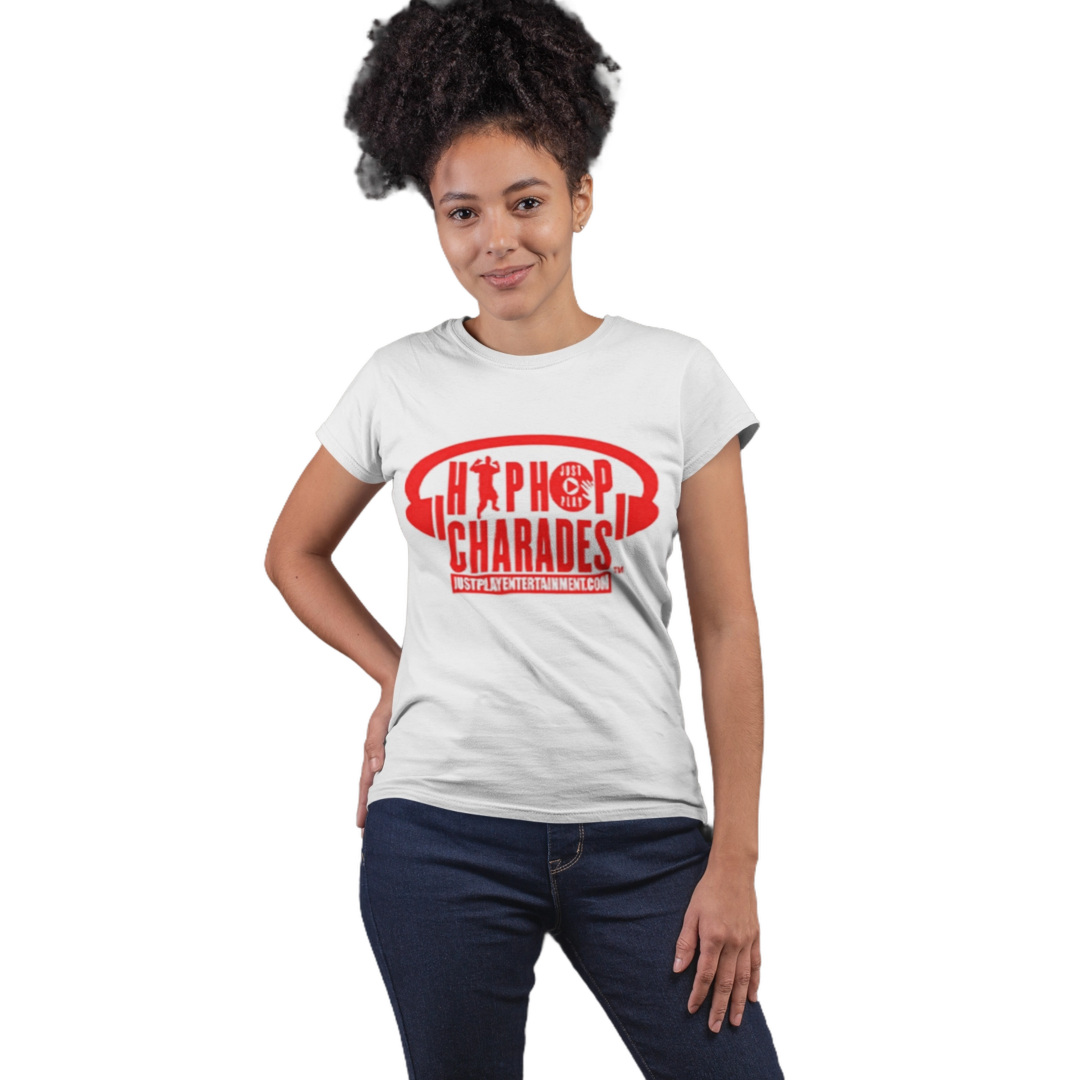 Women’s Fitted Hip Hop Charades Tee