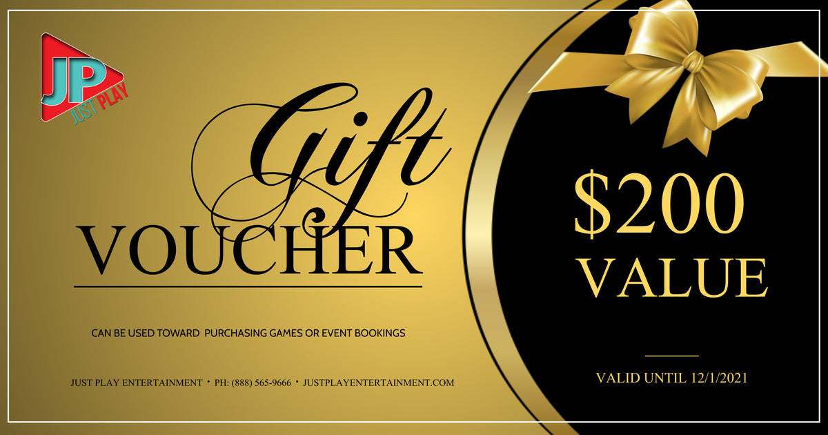 Just Play Gift Card